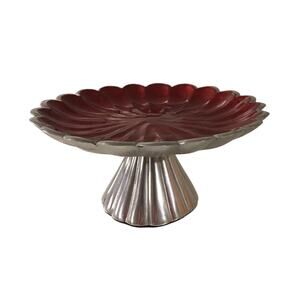 JULIA KNIGHT PEONY POMEGRANATE 6" PEDESTAL STAND - RETIRED